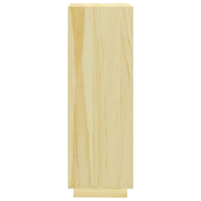 Book Cabinet Room Divider 40x35x103 Cm Solid Pinewood Nobnaa