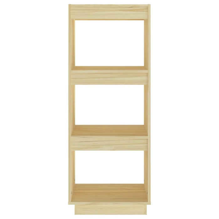 Book Cabinet Room Divider 40x35x103 Cm Solid Pinewood Nobnaa