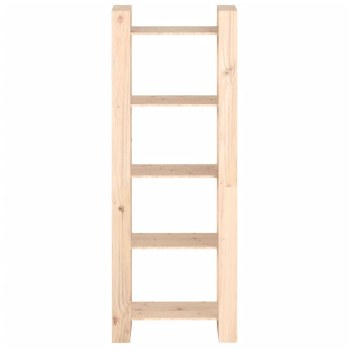 Book Cabinet Room Divider 60x35x160 Cm Solid Wood Notnnk