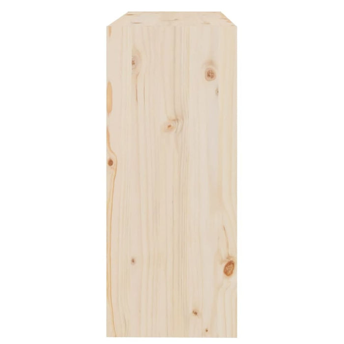 Book Cabinet Room Divider 80x30x71.5 Cm Solid Wood Pine