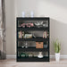 Book Cabinet Room Divider Black 100x30x135 Cm Nooipp
