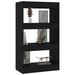 Book Cabinet Room Divider Black 60x30x103 Cm Engineered