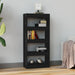 Book Cabinet Room Divider Black 60x30x135 Cm Engineered