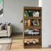 Book Cabinet Room Divider Brown Oak 60x30x135 Cm Engineered