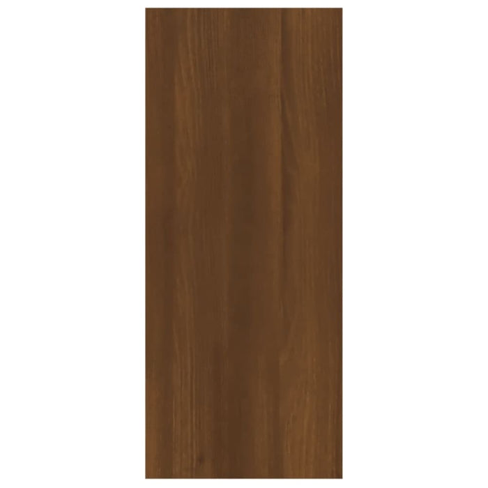 Book Cabinet Room Divider Brown Oak 60x30x72 Cm Notlbo