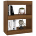 Book Cabinet Room Divider Brown Oak 60x30x72 Cm Notlbo