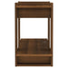 Book Cabinet Room Divider Brown Oak 80x30x51 Cm Notpnt