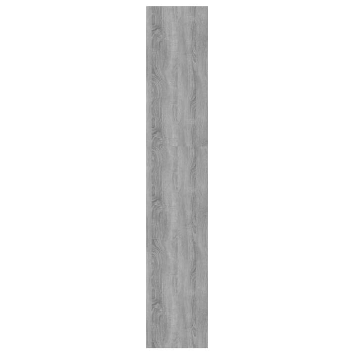 Book Cabinet Room Divider Concrete Grey 60x30x166 Cm