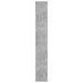Book Cabinet Room Divider Concrete Grey 60x30x198 Cm Noolnl
