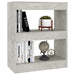Book Cabinet Room Divider Concrete Grey 60x30x72 Cm Noolpb