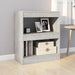 Book Cabinet Room Divider Concrete Grey 60x30x72 Cm Noolpb
