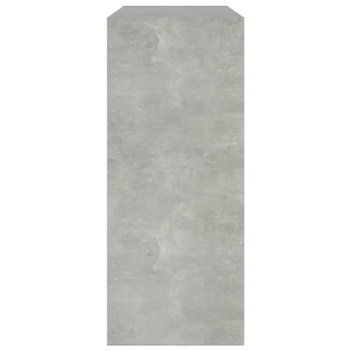 Book Cabinet Room Divider Concrete Grey 80x30x72 Cm Noolkp