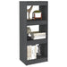 Book Cabinet Room Divider Grey 40x30x103.5 Cm Solid