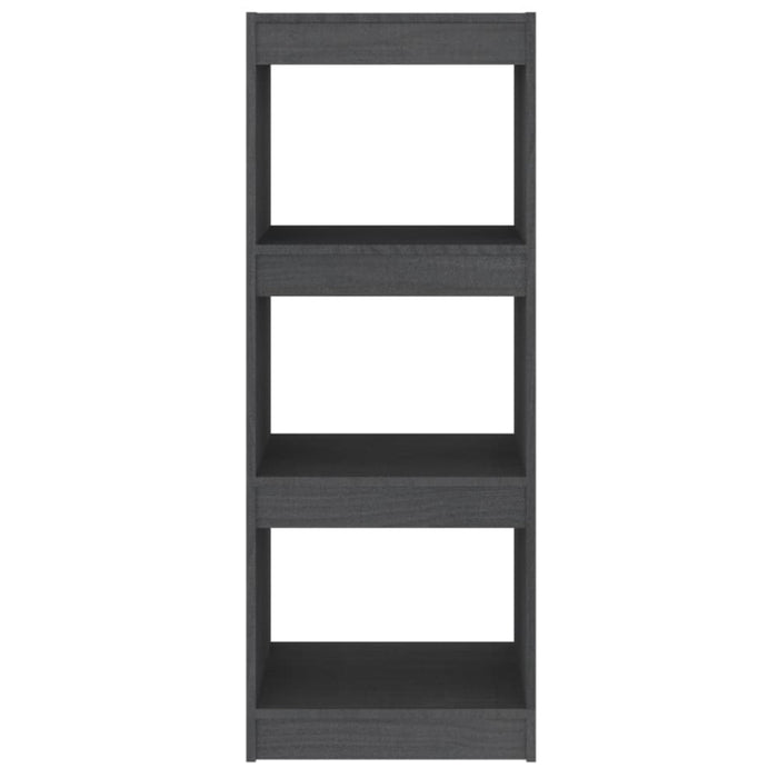 Book Cabinet Room Divider Grey 40x30x103.5 Cm Solid