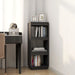 Book Cabinet Room Divider Grey 40x35x103 Cm Solid Pinewood