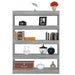 Book Cabinet Room Divider Grey Sonoma 100x30x135 Cm Notltl