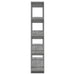 Book Cabinet Room Divider Grey Sonoma 100x30x160 Cm Notplo