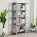Book Cabinet Room Divider Grey Sonoma 100x30x160 Cm Notplo