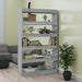 Book Cabinet Room Divider Grey Sonoma 100x30x166 Cm Notltk
