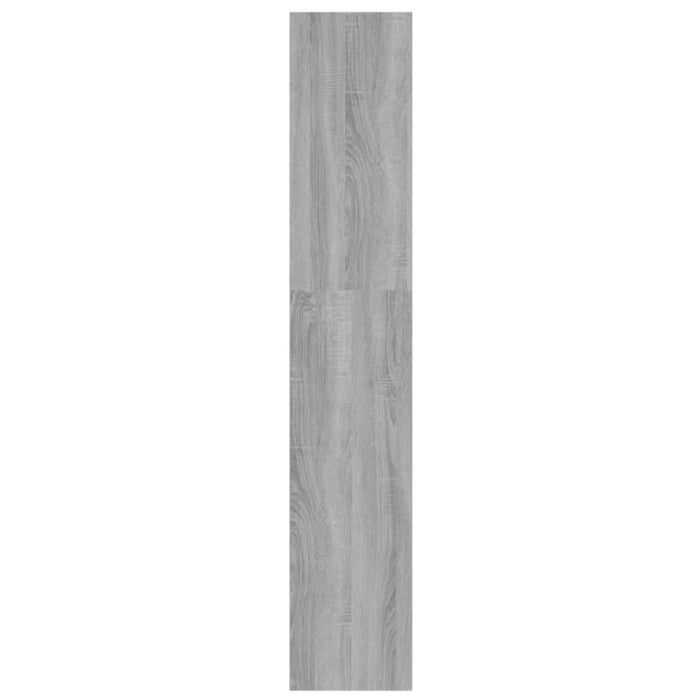 Book Cabinet Room Divider Grey Sonoma 100x30x166 Cm Notltk