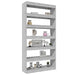 Book Cabinet Room Divider Grey Sonoma 100x30x198 Cm