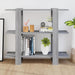 Book Cabinet Room Divider Grey Sonoma 100x30x87 Cm Notpli