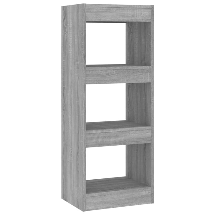 Book Cabinet Room Divider Grey Sonoma 40x30x103 Cm