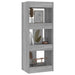 Book Cabinet Room Divider Grey Sonoma 40x30x103 Cm