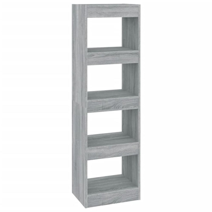 Book Cabinet Room Divider Grey Sonoma 40x30x135 Cm Notpko