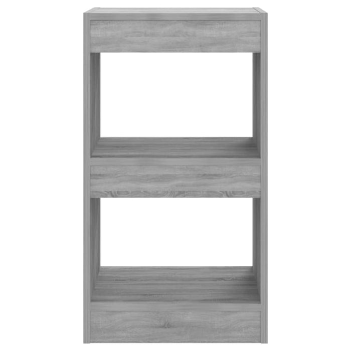 Book Cabinet Room Divider Grey Sonoma 40x30x72 Cm Notpnp