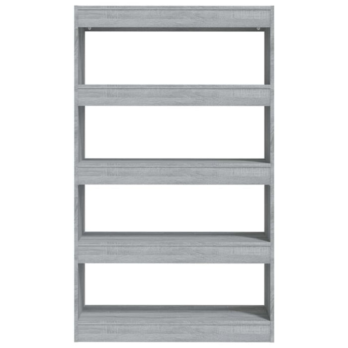 Book Cabinet Room Divider Grey Sonoma 80x30x135 Cm
