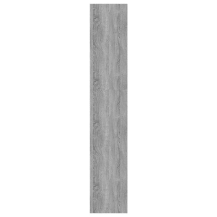 Book Cabinet Room Divider Grey Sonoma 80x30x166 Cm