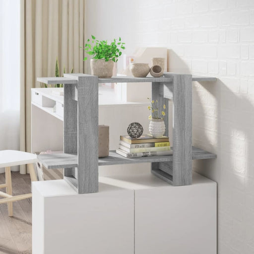 Book Cabinet Room Divider Grey Sonoma 80x30x51 Cm Notpnx