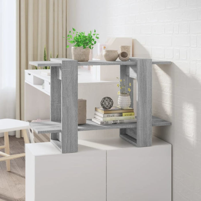 Book Cabinet Room Divider Grey Sonoma 80x30x51 Cm Notpnx
