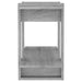 Book Cabinet Room Divider Grey Sonoma 80x30x51 Cm Notpnx