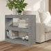 Book Cabinet Room Divider Grey Sonoma 80x30x72 Cm Notlop