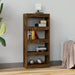 Book Cabinet Room Divider Smoked Oak 60x30x135 Cm