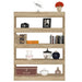 Book Cabinet Room Divider Sonoma Oak 100x30x135 Cm Nooipi