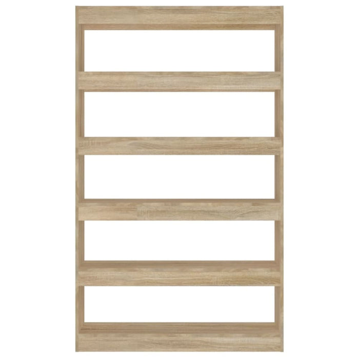 Book Cabinet Room Divider Sonoma Oak 100x30x166 Cm Nooill