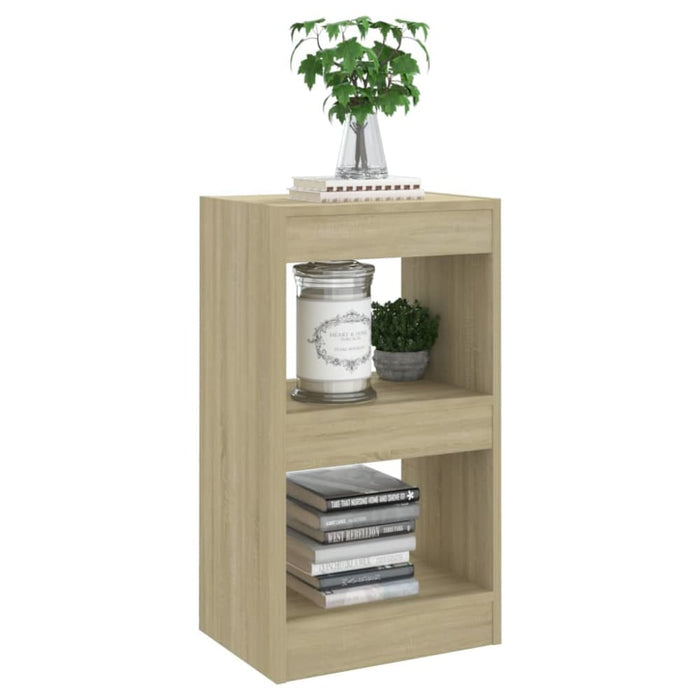 Book Cabinet Room Divider Sonoma Oak 40x30x72 Cm Noolba