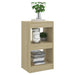 Book Cabinet Room Divider Sonoma Oak 40x30x72 Cm Noolba