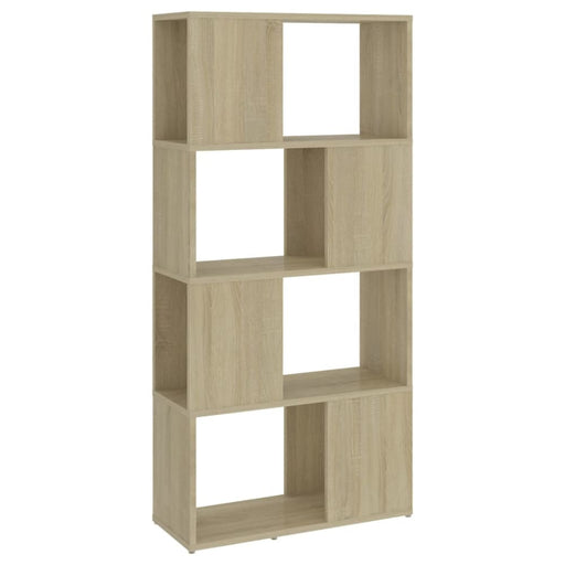 Book Cabinet Room Divider Sonoma Oak 60x24x124.5 Cm