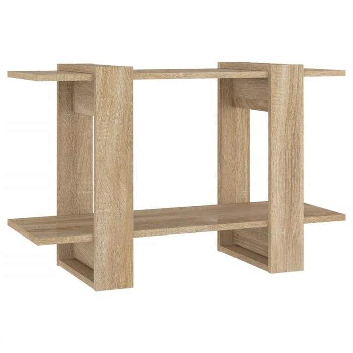 Book Cabinet Room Divider Sonoma Oak 80x30x51 Cm Noopkp