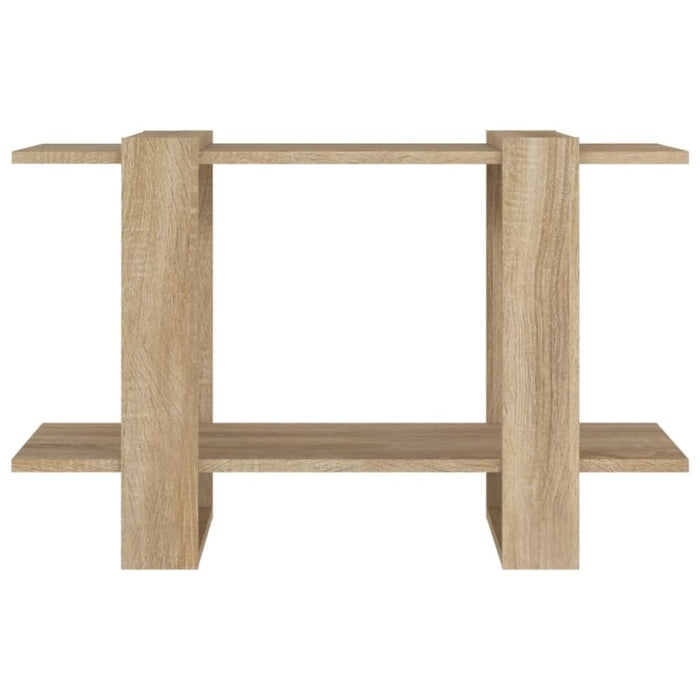 Book Cabinet Room Divider Sonoma Oak 80x30x51 Cm Noopkp