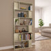 Book Cabinet Room Divider Sonoma Oak Chipboard Nbbbkt