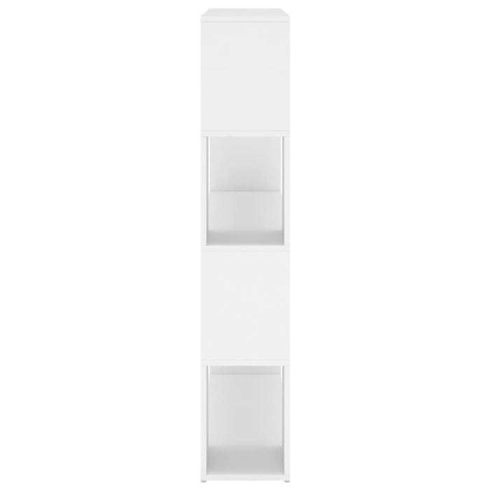 Book Cabinet Room Divider White 100x24x124 Cm Nbkonn