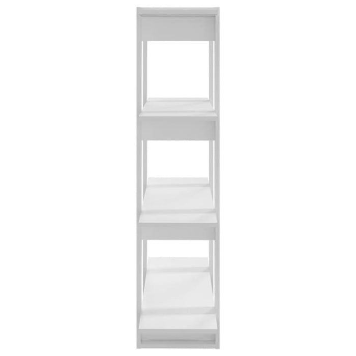 Book Cabinet Room Divider White 100x30x123.5 Cm Nooptn