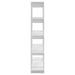 Book Cabinet Room Divider White 100x30x160 Cm Noopxk