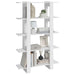 Book Cabinet Room Divider White 100x30x160 Cm Noopxk