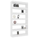 Book Cabinet Room Divider White 100x30x198 Cm Engineered